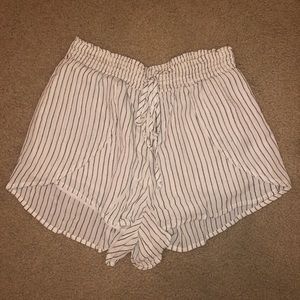 striped shorts from american eagle